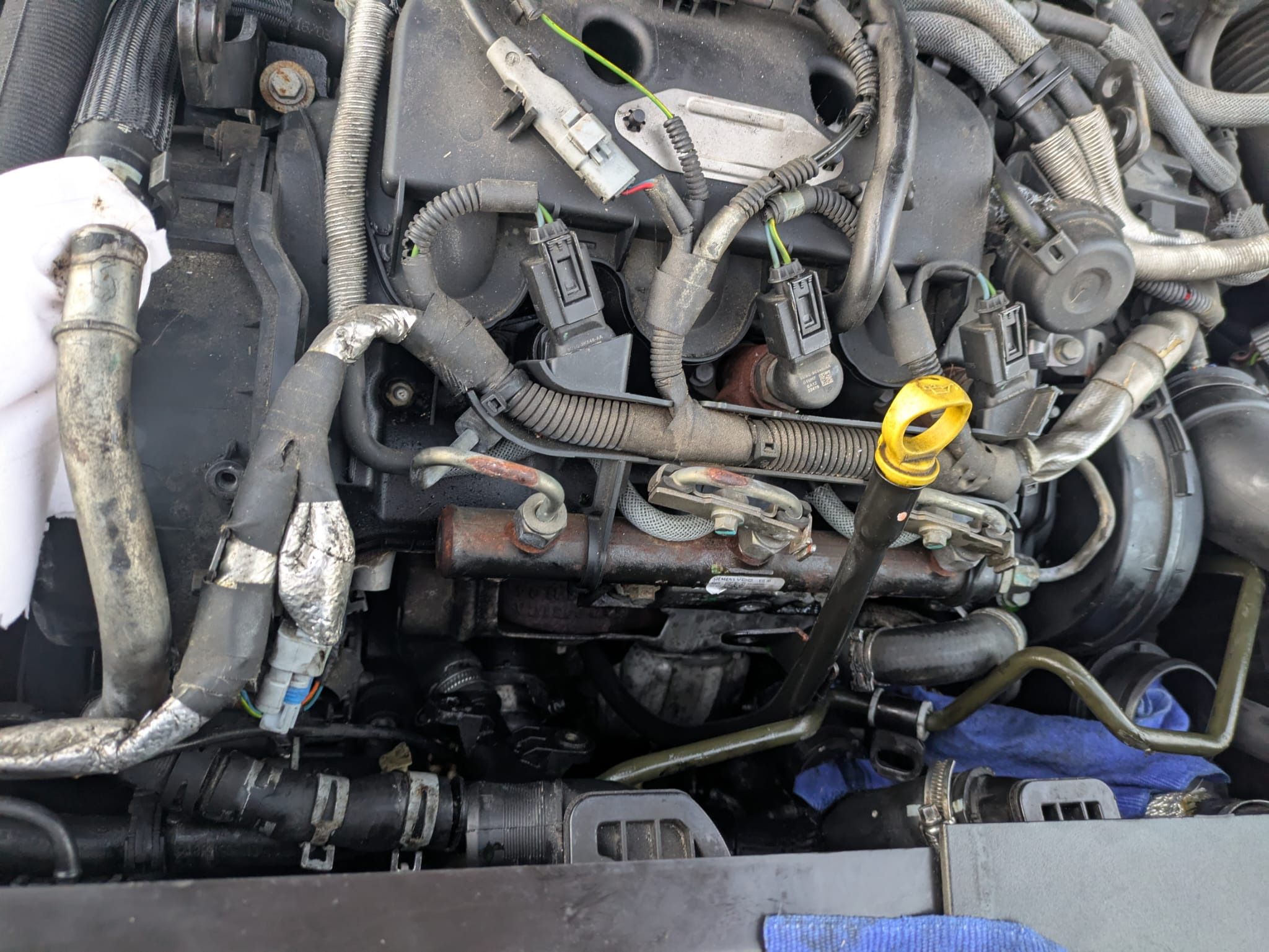 Vanne EGR démontée